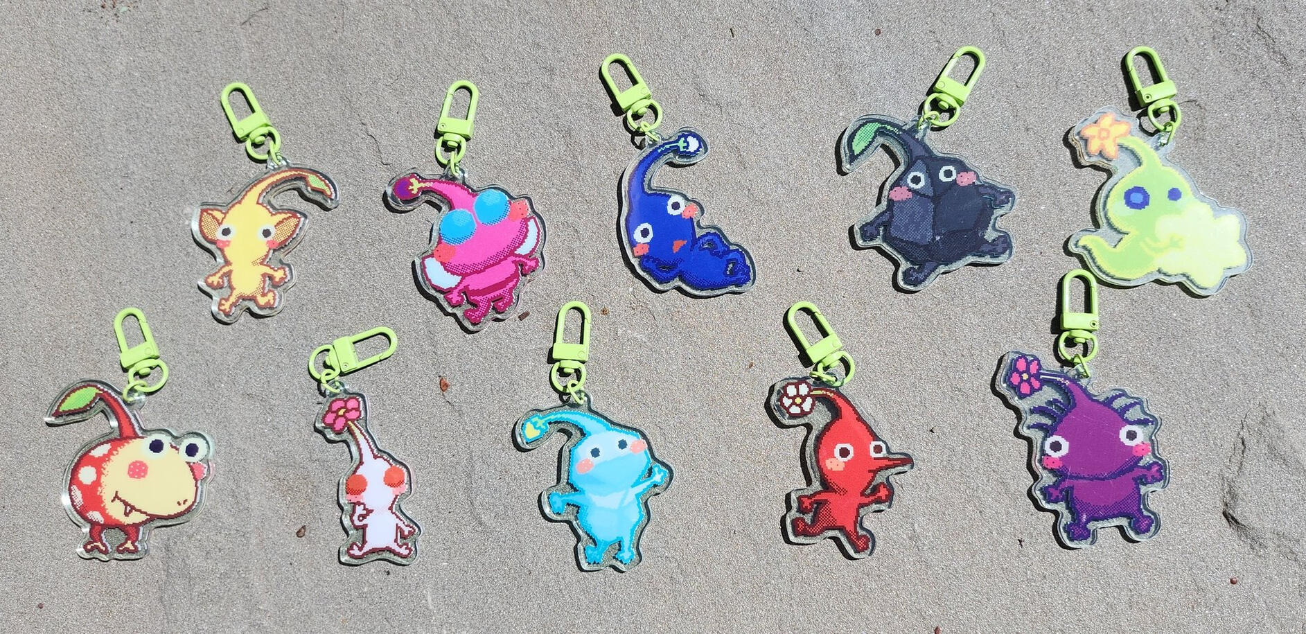 Pikmin Charms